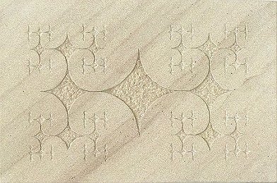 Jim Milner Fractal Sculpture - Golden Section Fractal