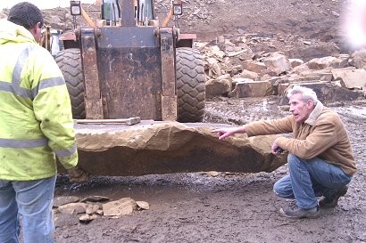 Geometric stone sculpture Thurlstone War Memorial - 13
