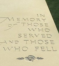 Geometric stone sculpture Thurlstone War Memorial - 3